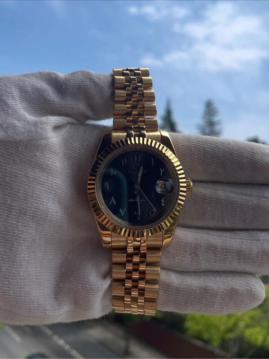 Seiko Mod Datejust Gold