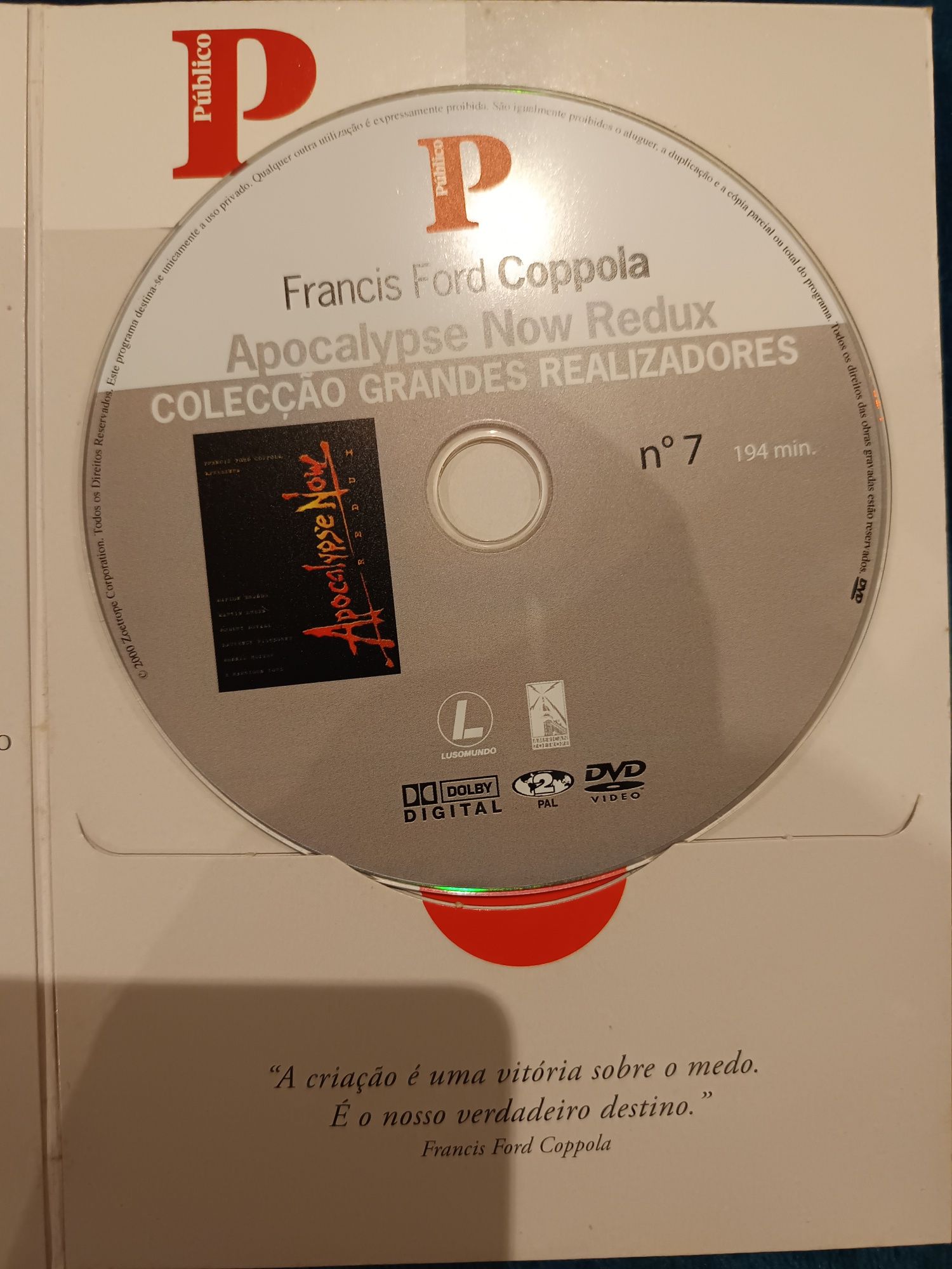 DVD apocalypse now redux