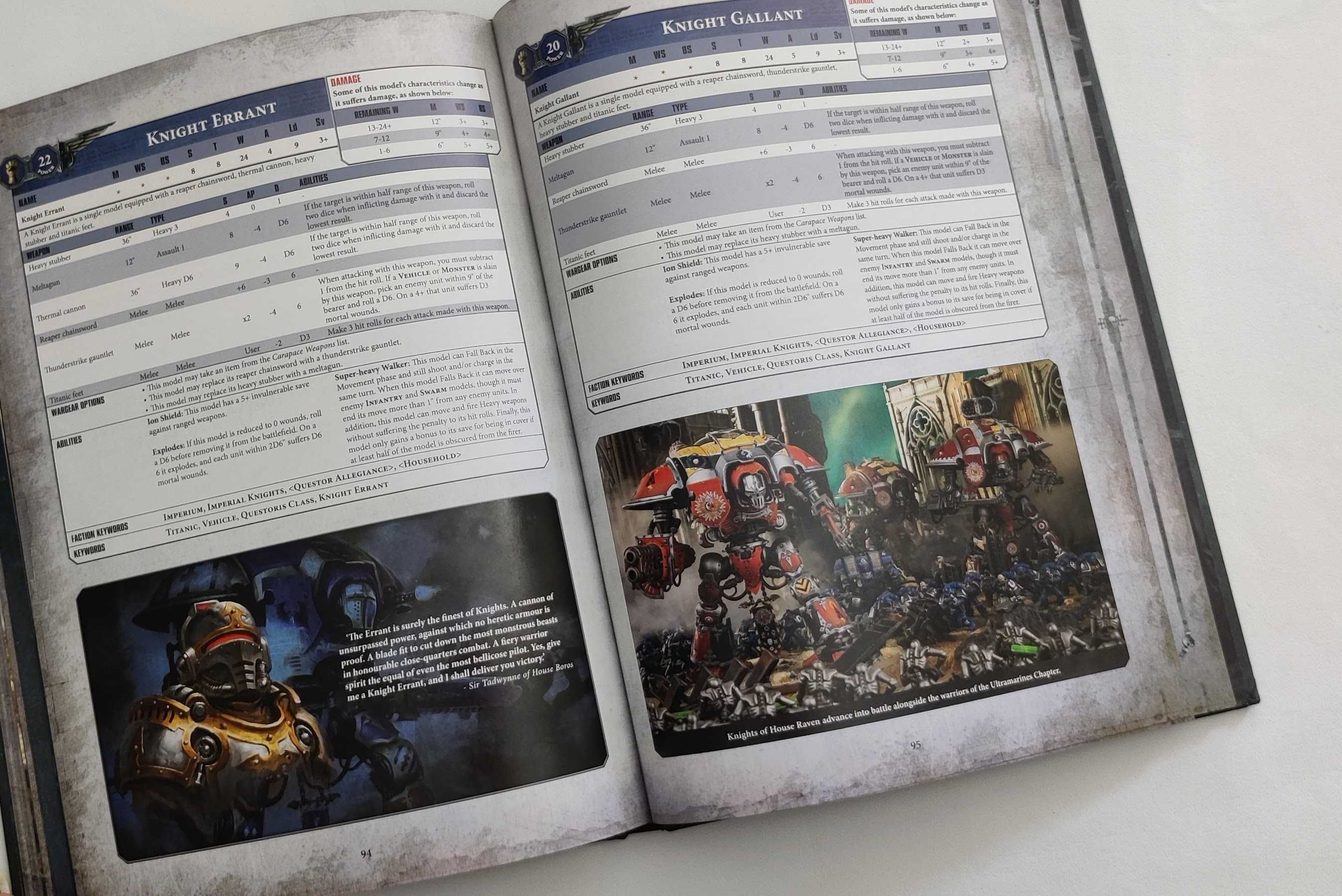 Warhammer 40,000 Codex Imperial Knights