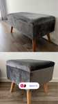 Conjunto bancos apoio/banquetas/poltronas/puffs