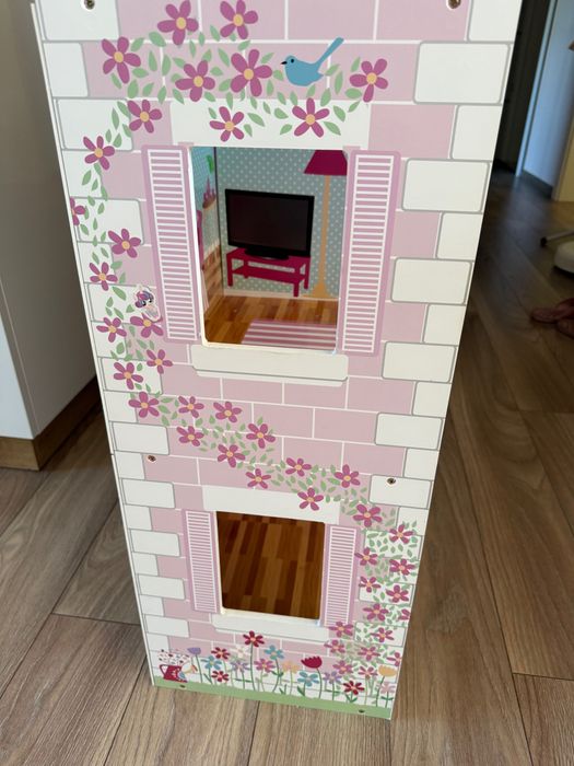 Domek dla lalek XXL duży używany, ale super 115 cm wysoki !