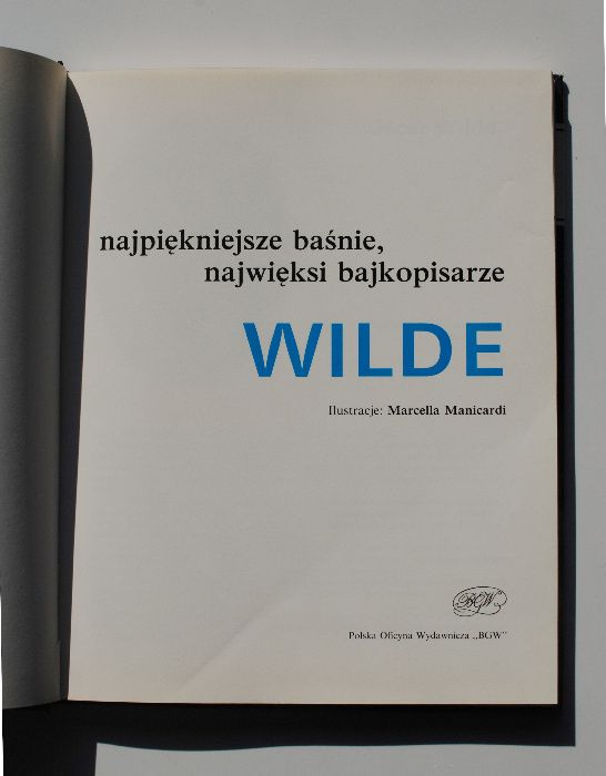 Oskar Wilde. Bajki