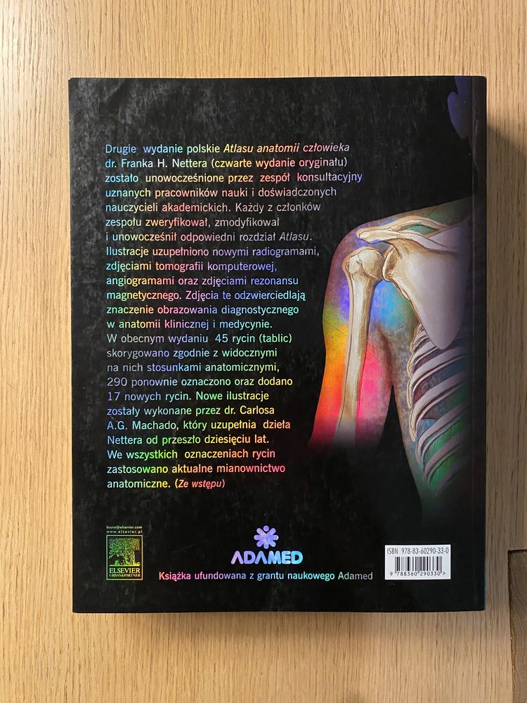 Atlas anatomii człowieka, F.H. Netter (wydanie polskie II)