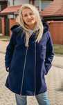Płaszcz ciążowy Casmiro navy jacket - granatowy
