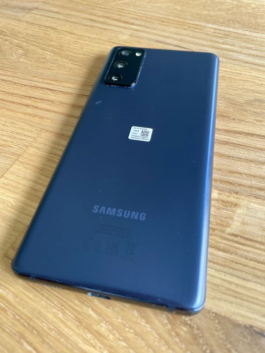 Niebieski Samsung S20 fe 5G cloud navy / komplet + szkło