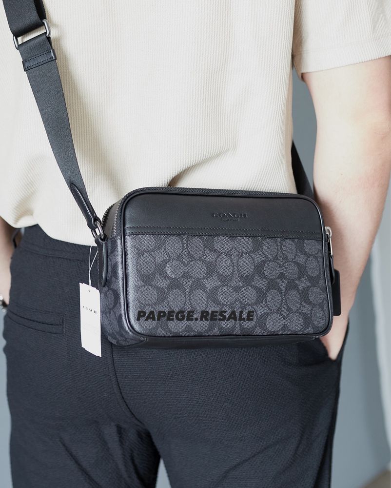Сумка Coach ОРИГІНАЛ (Чорний)