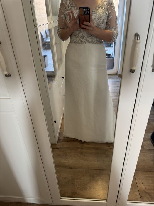 Suknia ślubna - marka Ronald Joyce.