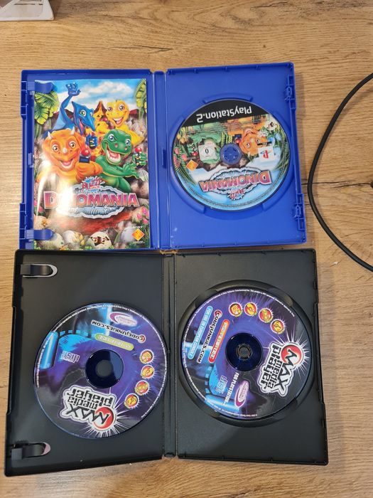 Ps2 konsola PlayStation Silver plus przejściówka HDMI