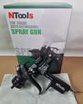 Краскопульт NTools 1000B HVLP.2 дюзи-1.3 та 1.7 у комплекті.Фарбопульт