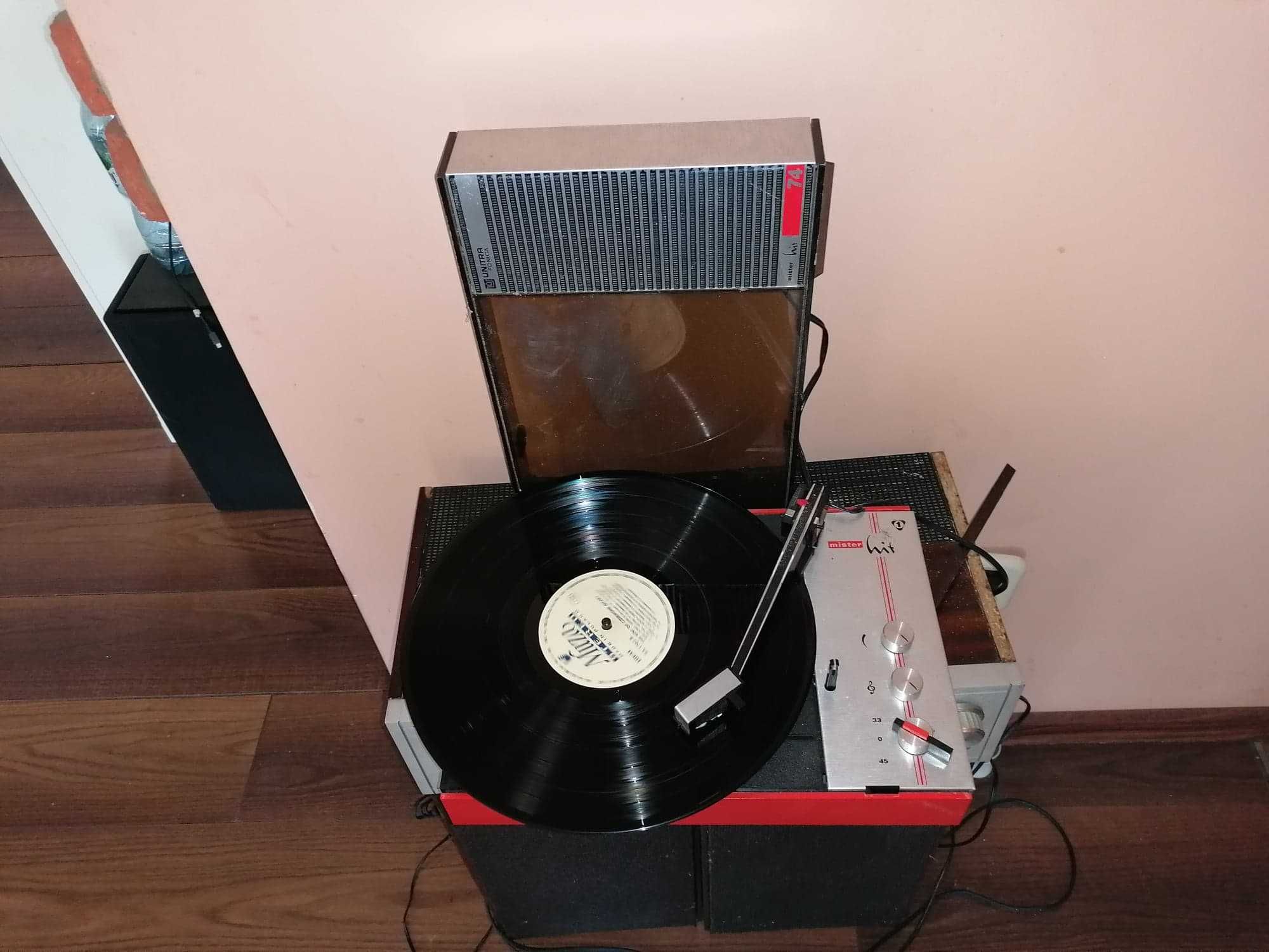 Gramofon Unitra Fonica Mister Hit ,PRL, vintage