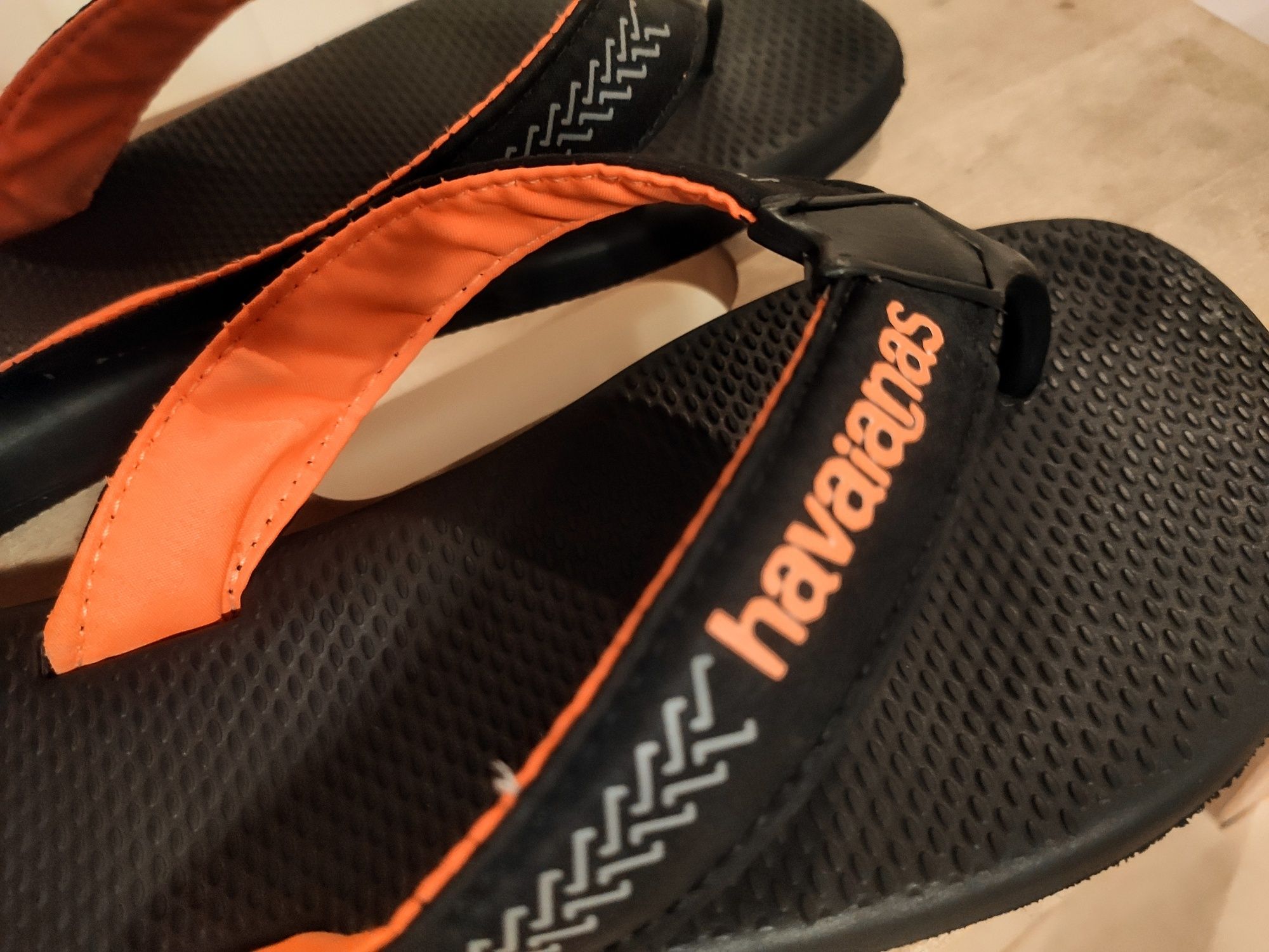 Klapki japonki Havaianas r. 39/40 męskie jak NOWE