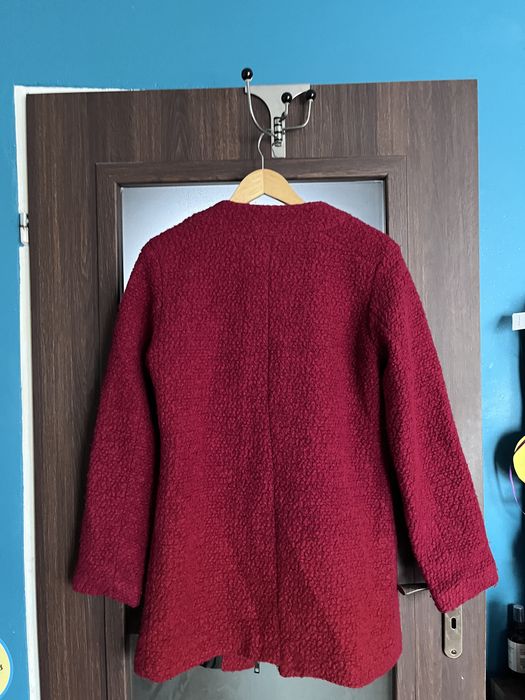Płaszcz bordowy damski Primark r.M/L,