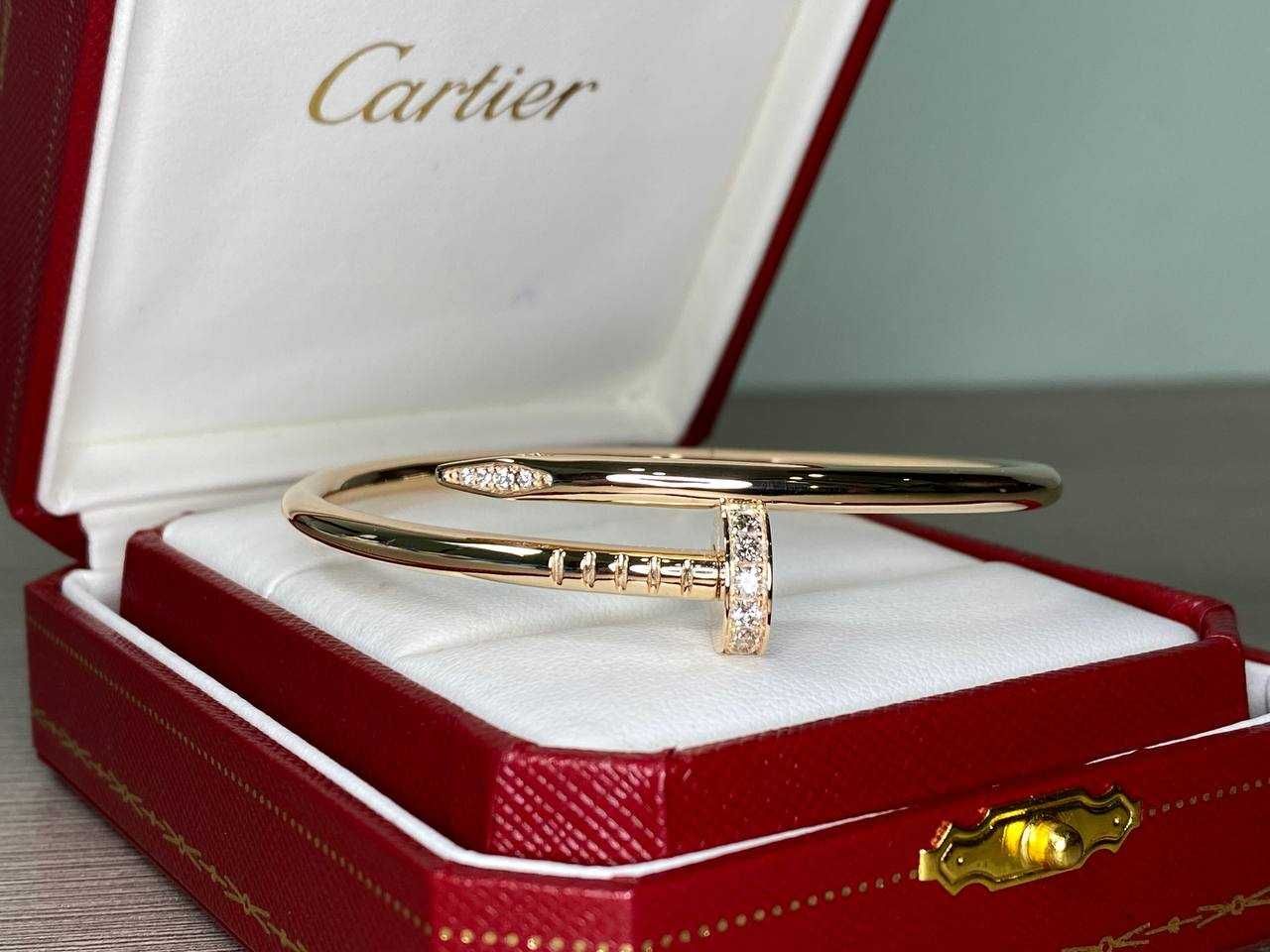 Золотой браслет Cartier 585_18,5_26,56_0,68_2777