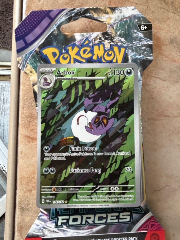 Pokemon Arbok (TEF 176) scarlet&violet