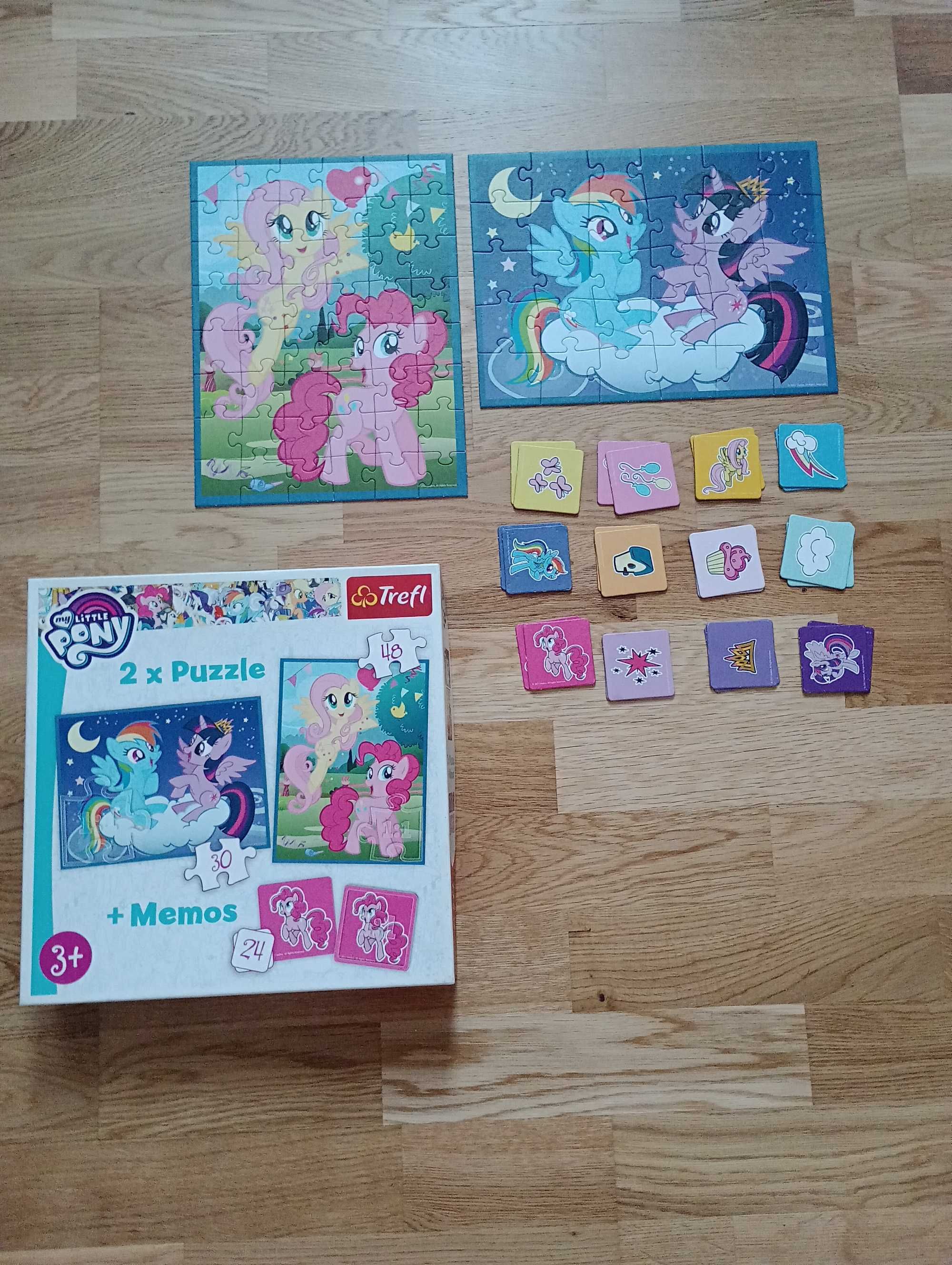 Puzzle + memos my little pony