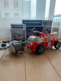 Clickformers rescue set i space set straż pożarna kosmos robot