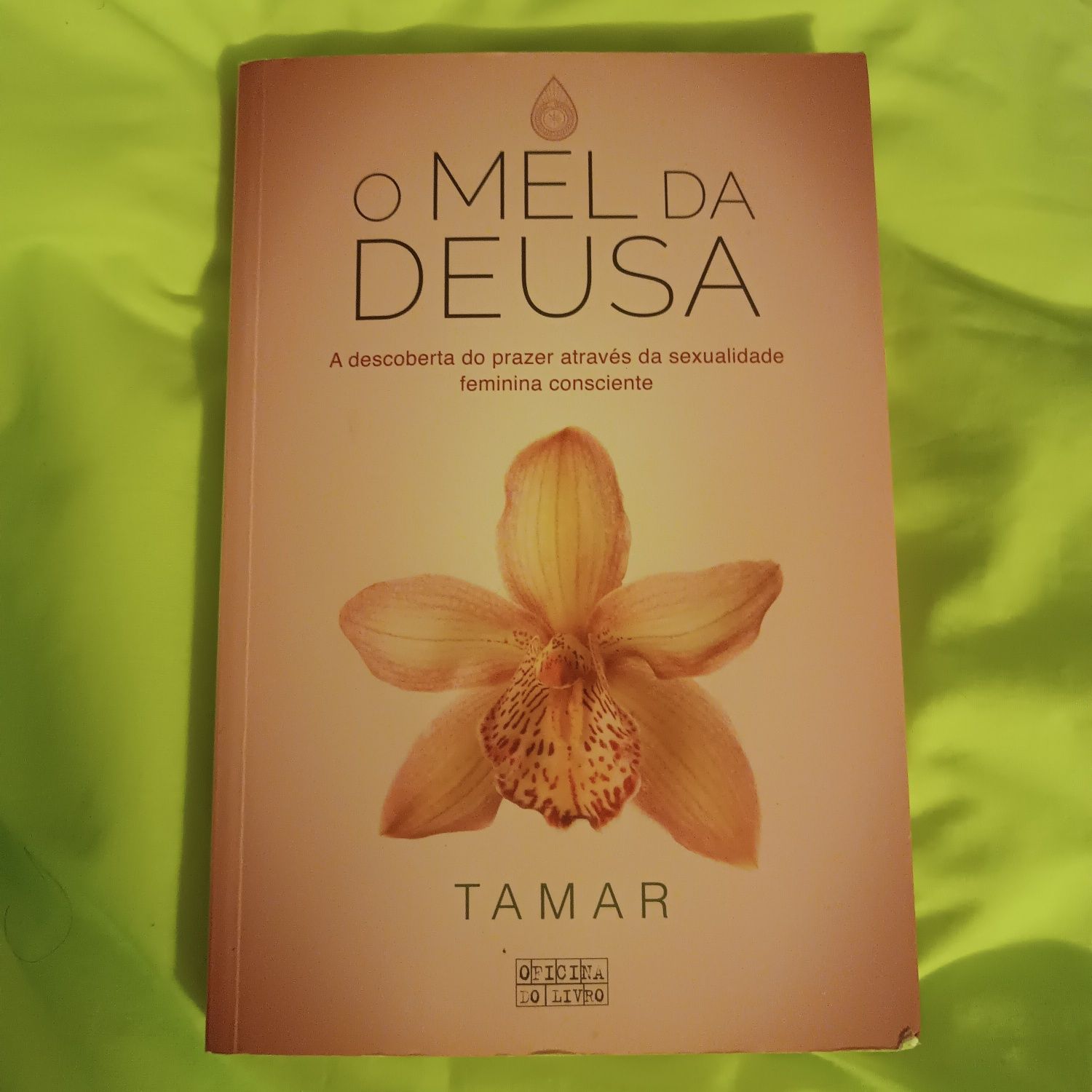 Livro "O Mel da Deusa" de Tamar, como novo