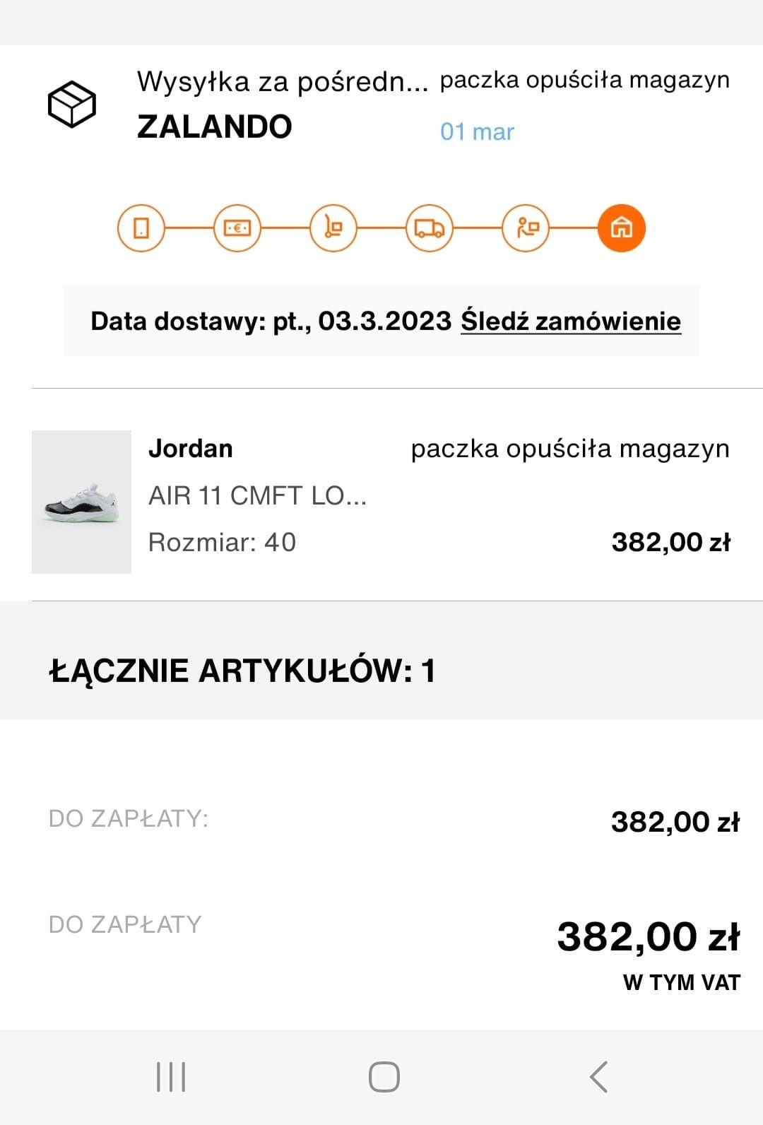 Buty do koszykówki Jordan Air rozmiar40