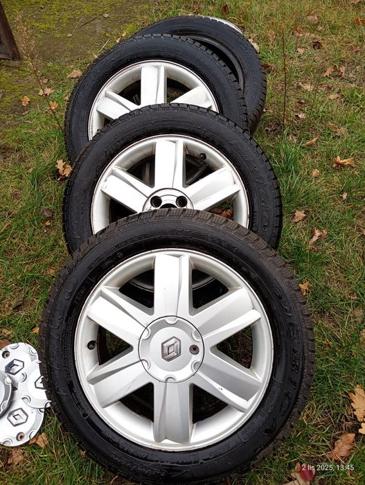 Koła felgi renault opony zimowe 205/55R16 DĘBICA