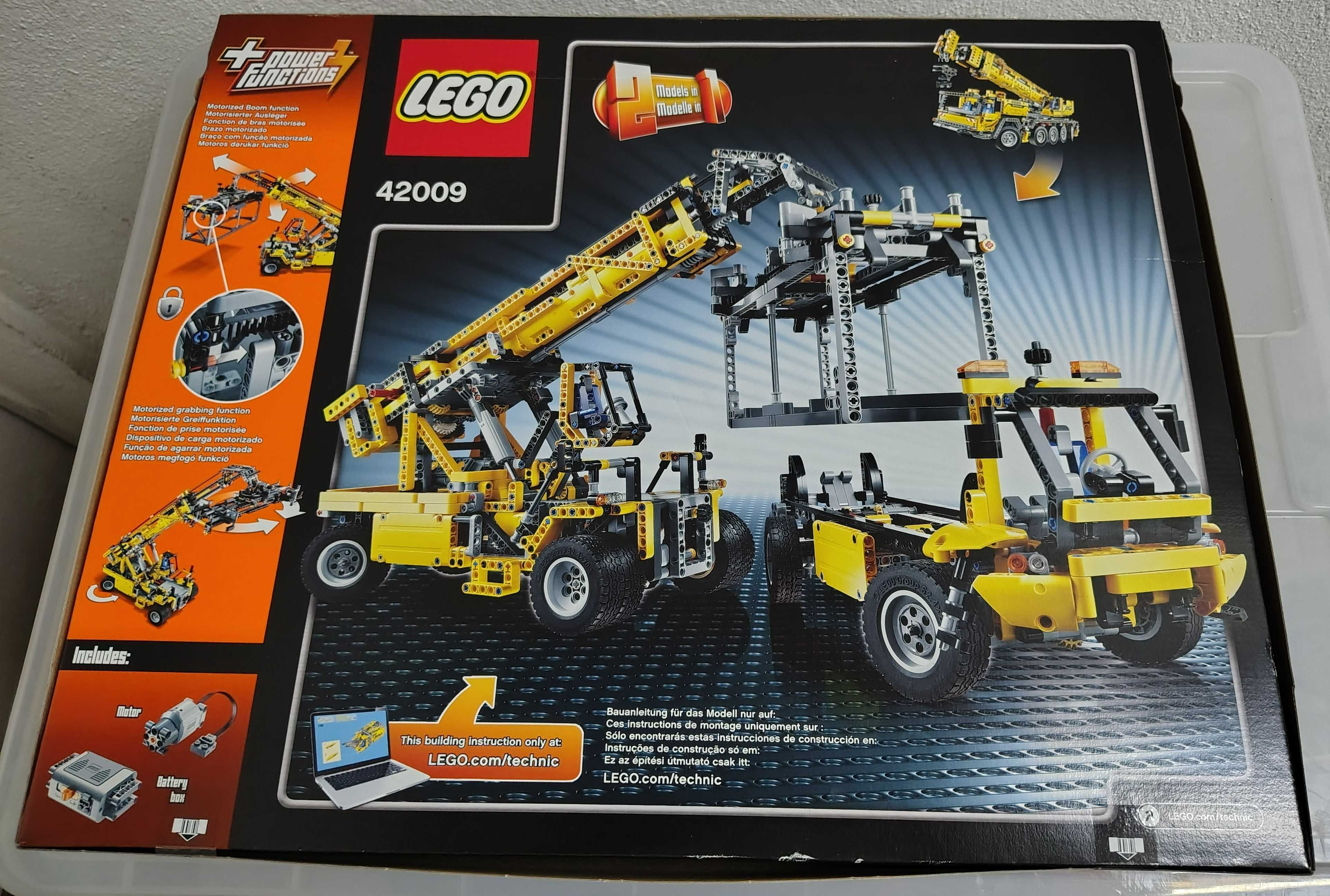 LEGO Technic 42009 Mobile Crane MK II – Raro, Novo e Selado!