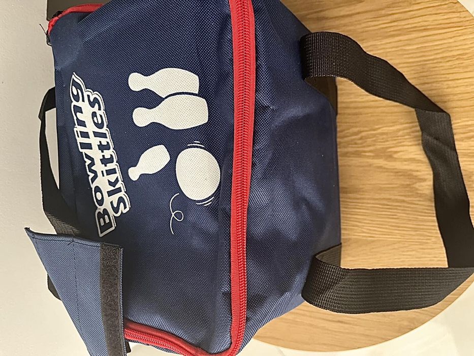 Дерев'яний ігровий набір - боулінг в сумці для перенесення