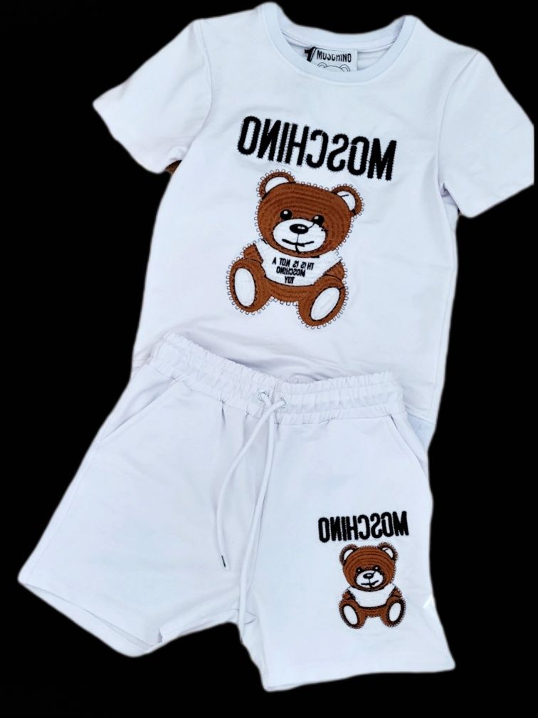 Komplet damski Moschino dwuczęściowy  biały S-XL