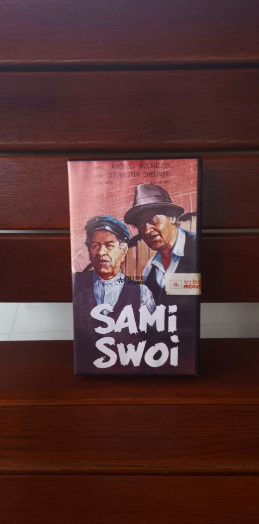 Kasety vhs oryginalne video.  Sami Swoi  VHS. Super stan.  Unikat.