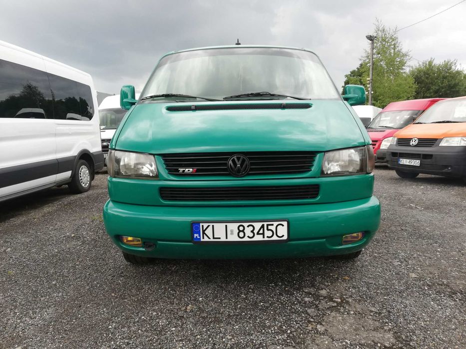 T4/2.5/TDI/102KM/MULTIVAN/KLIMA/Nawiewy/Tył/Vebasto/Skóry/LIFT/OKAZJA!