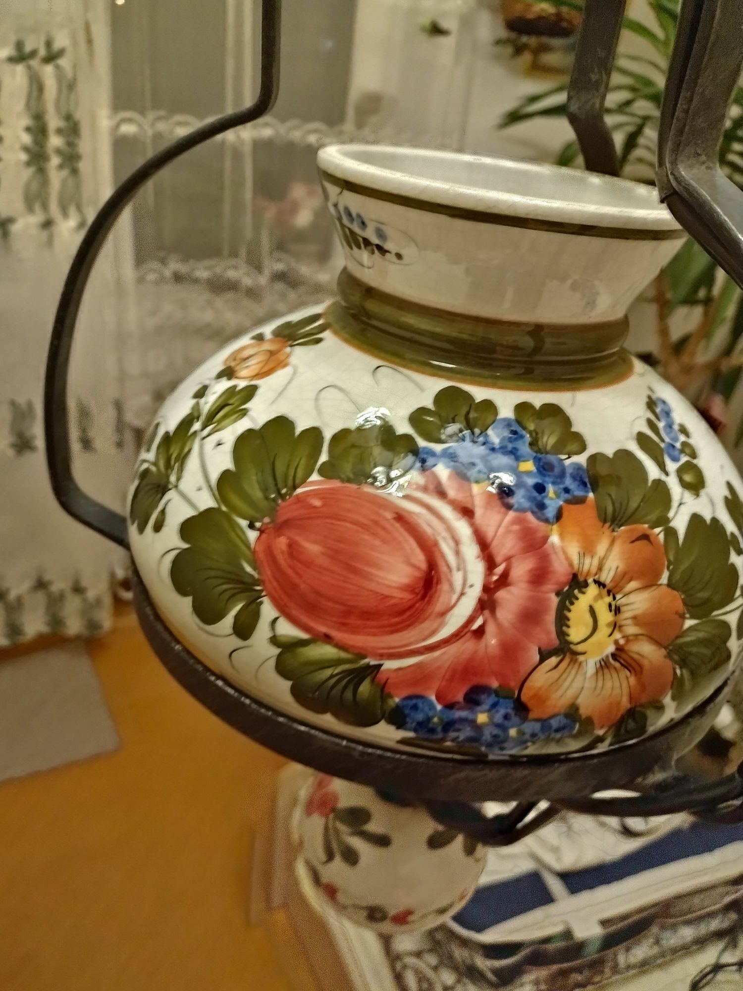 Żyrandol porcelanowy
