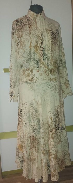 Massimo Dutti długa sukienka L
