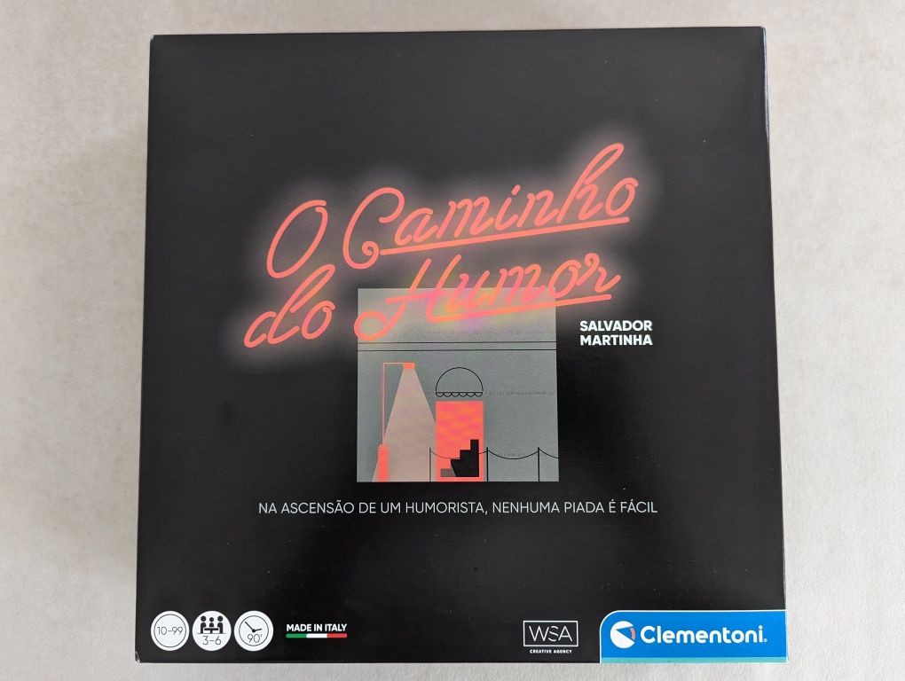 Jogo de tabuleiro "O Caminho do Humor"