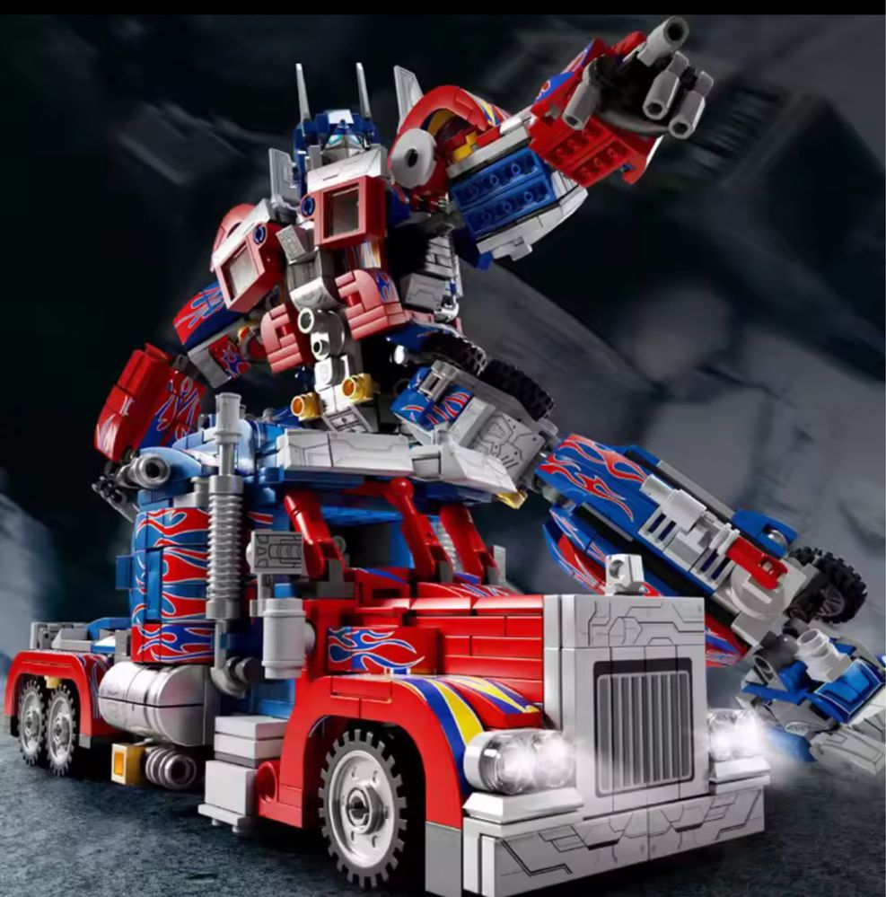 Конструктор Робот трансформер Бамбелбі Оптимус Прайм сумісні Лего Lego