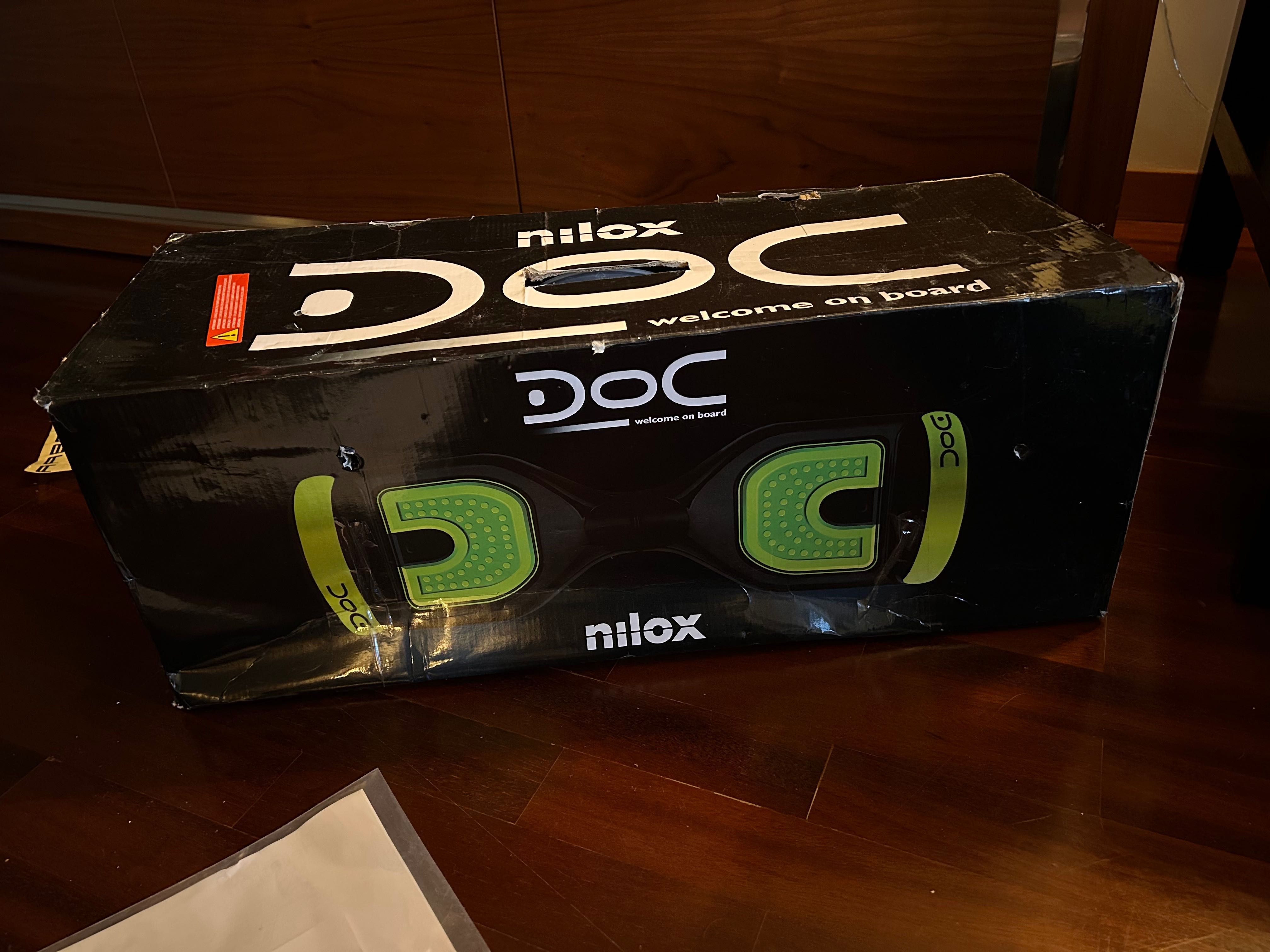 Nilox DOC Hoverboard Negro/Verde