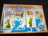 Jogo puzzle união europeia