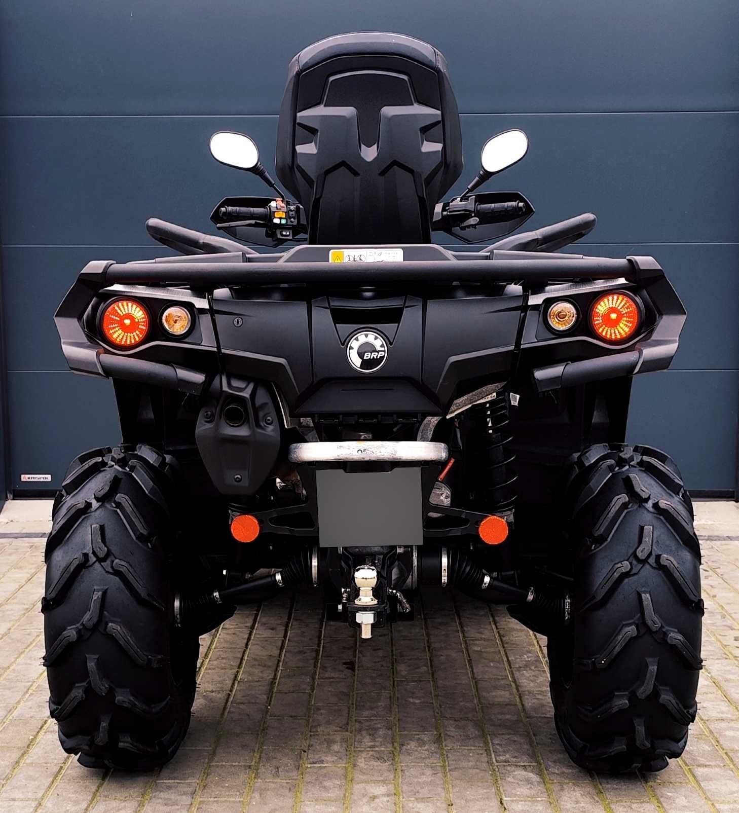 Can-Am Outlander 650 MAX XT, pług ALPINE, 1376km, 2016r, DOPOSAŻONY!