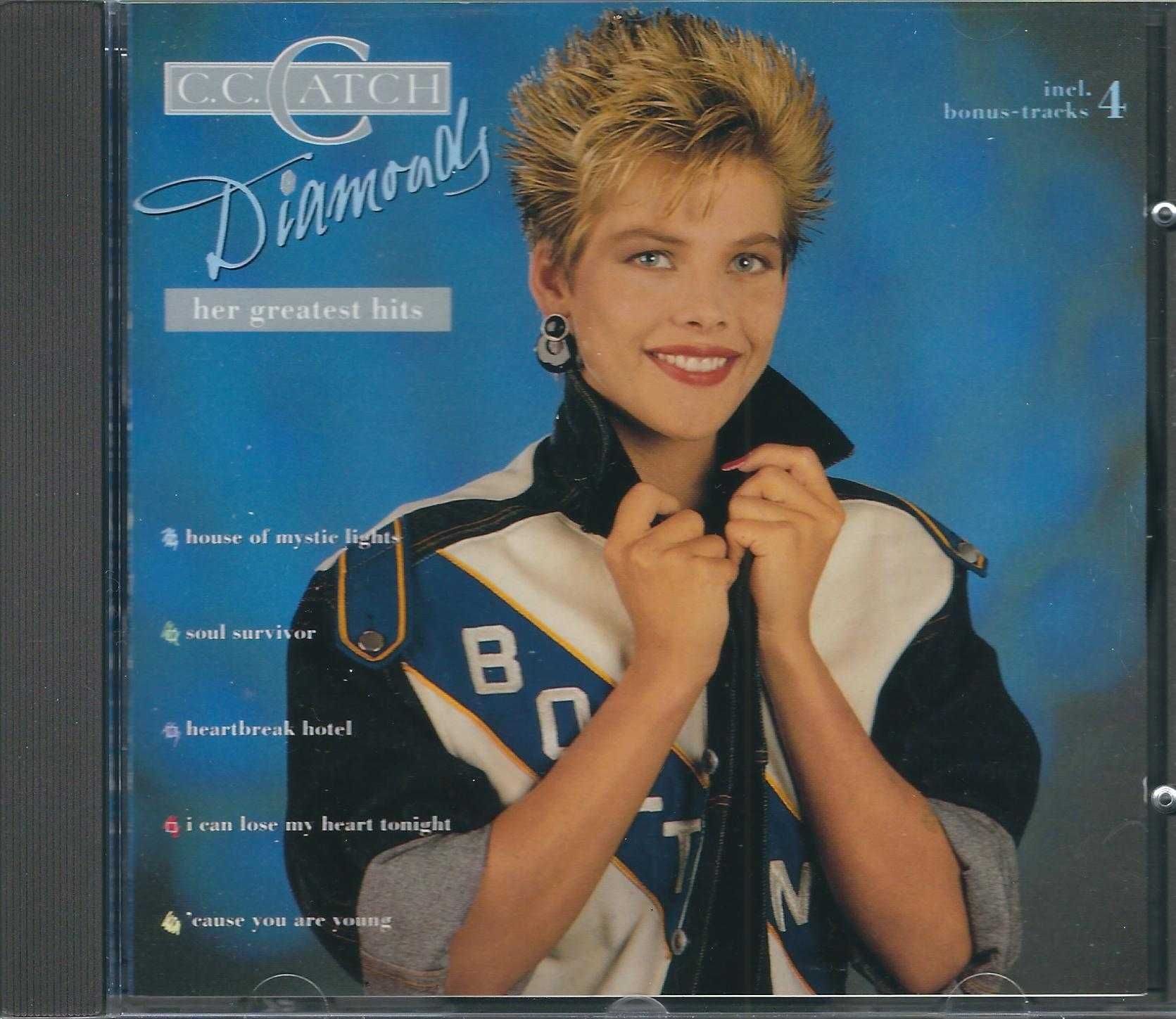 CD C.C. Catch - Diamonds-Her Greatest Hits (1988) (Hansa)