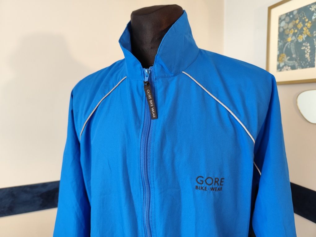 Kurtka kolarska Gore Bike Wear Windstopper na rower rowerowa membrana