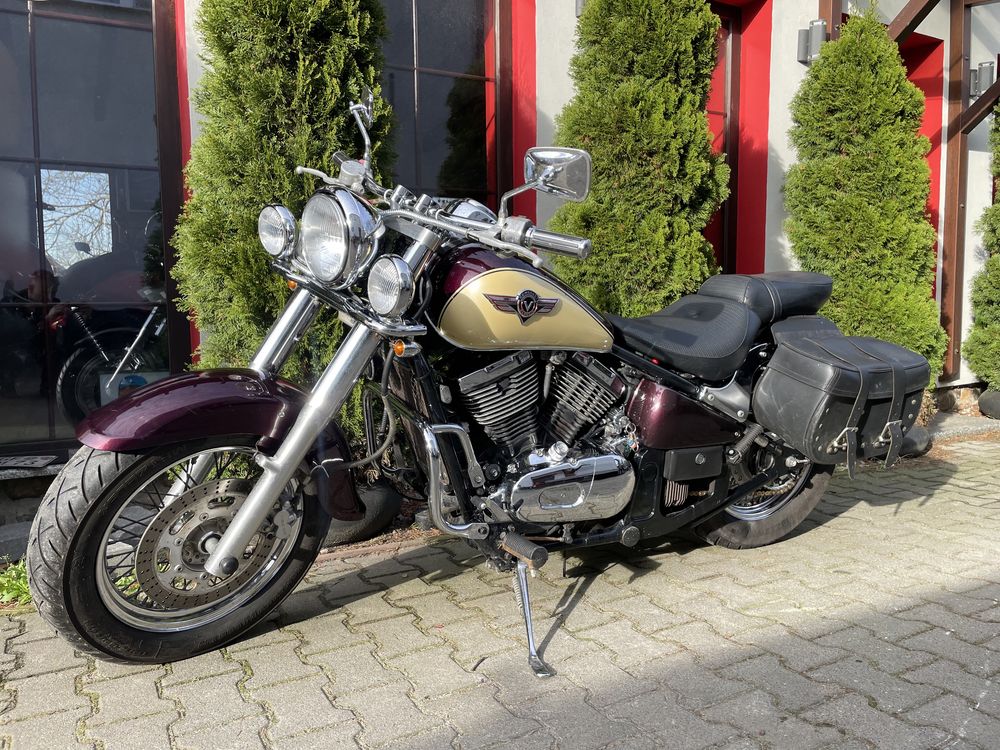 Kawasaki VN 800 classic w idealnym stanie dużo dodatków RATY