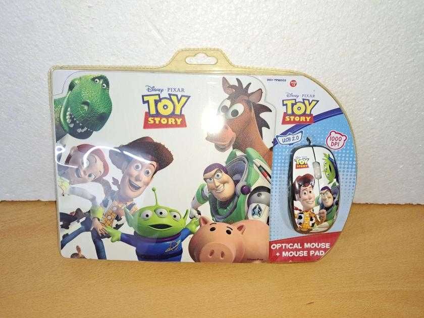 Cirkuit Planet Disney Toy Story Pack - Optical Mouse USB + Mouse Pad