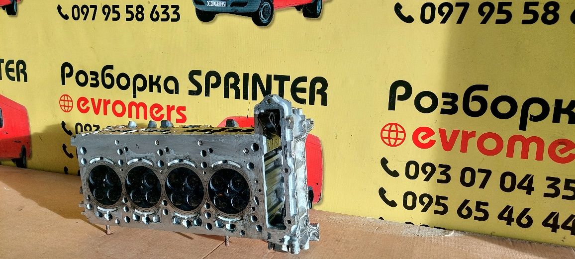 ГБЦ головка om 651 mercedes Sprinter w906 w907 w211 w212 vito w639