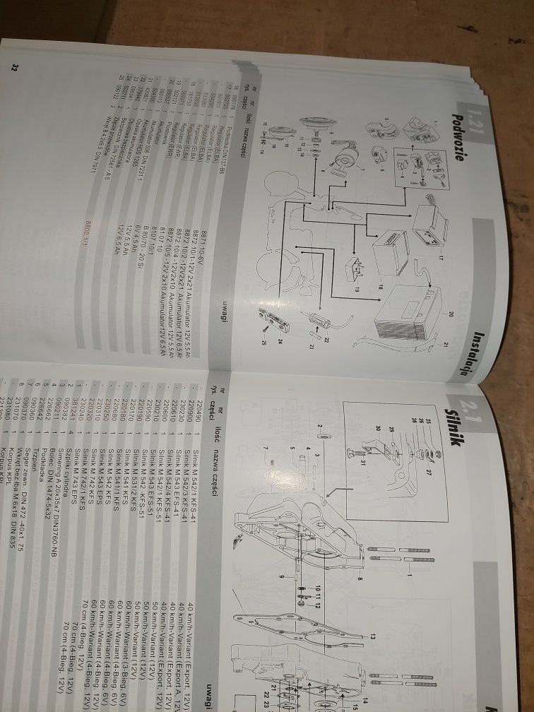 Katalog czesci instrukcja obsługi simson sr50 sr80 skuter rama silnik