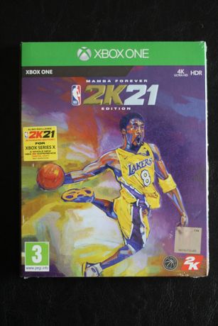 Jogo Xbox One NBA2K21 Mamba Forever edition novo e selado