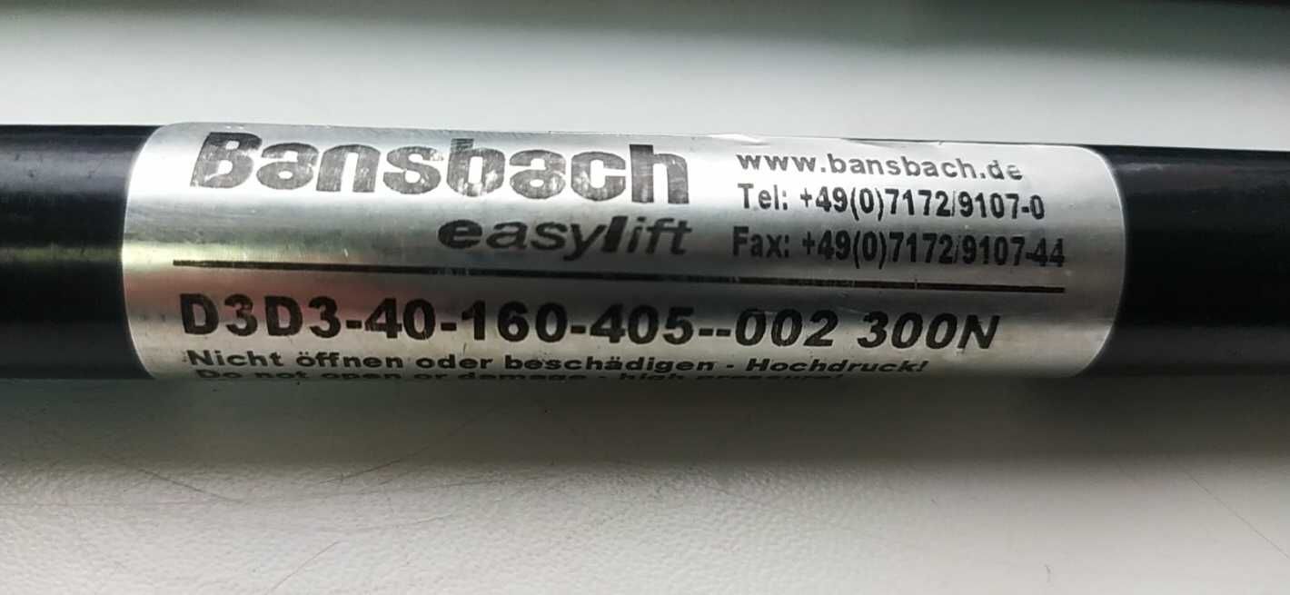 Амортизатори, багажника,  капота Banbach EasyLift