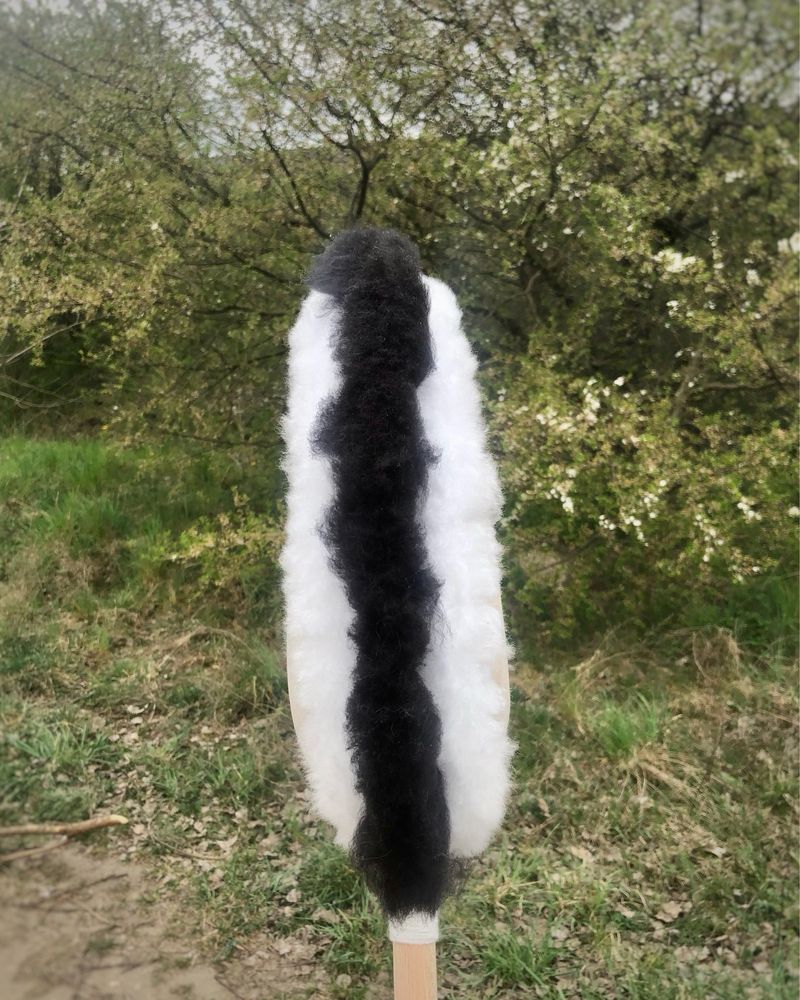 Hobby Horse Fiord Fjord Fiording koń konik na kiju realistyczny A4