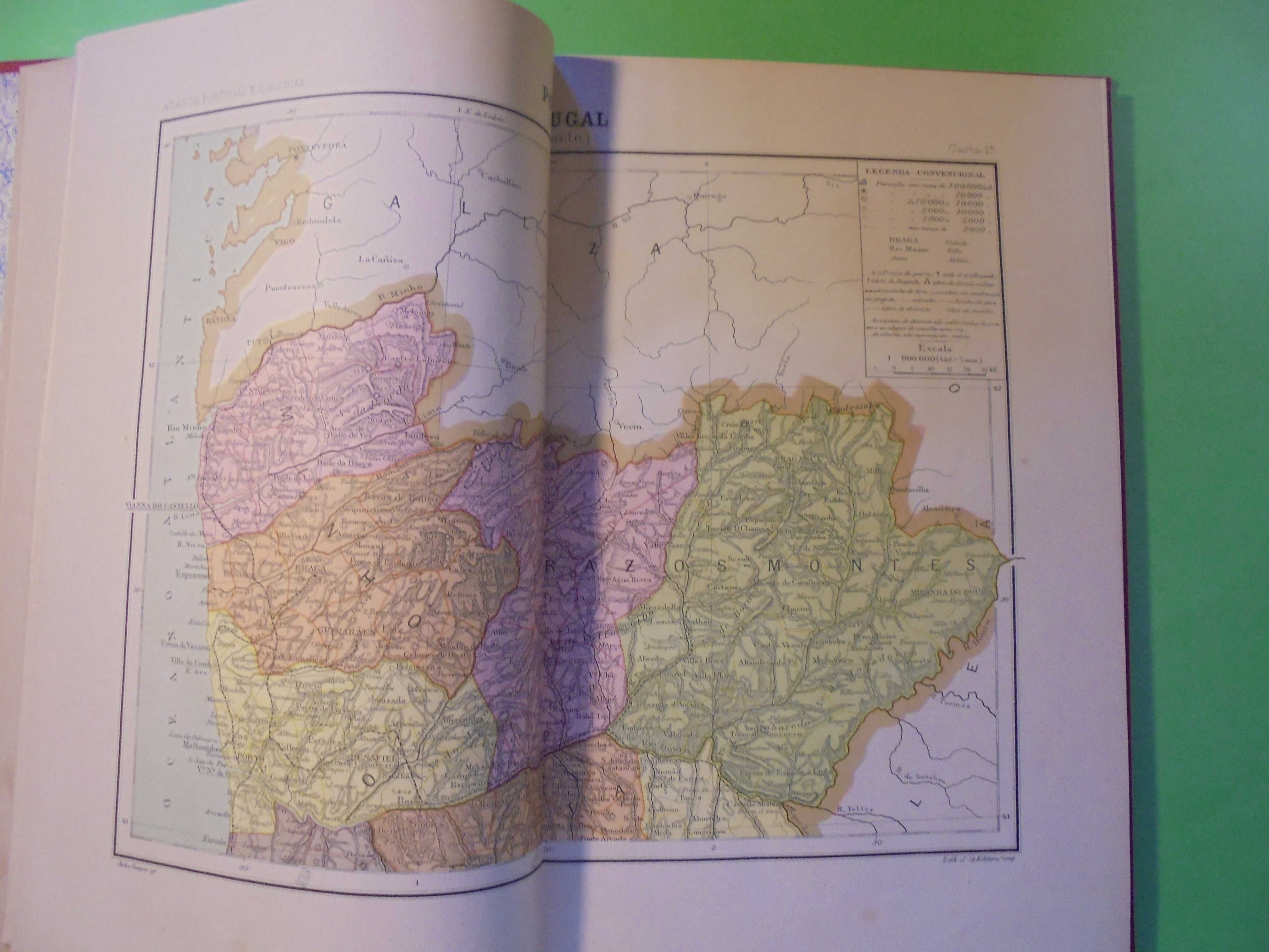 Costa (Júlio Gaspar ferreira da);Atlas Portugal e Colónias-1906