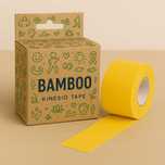 BambooTape - Taśma Kinesio Tejpy Tape Kinesiotaping - żółta