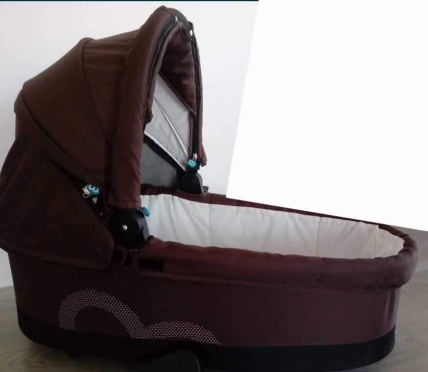 Brązowy wózek Baby Design 2w1
