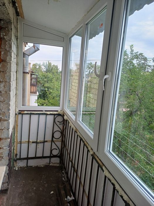 Застекление балкона / Обшивка балкона /Лоджия