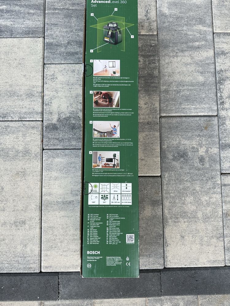 Laser advanced level 360 bosch