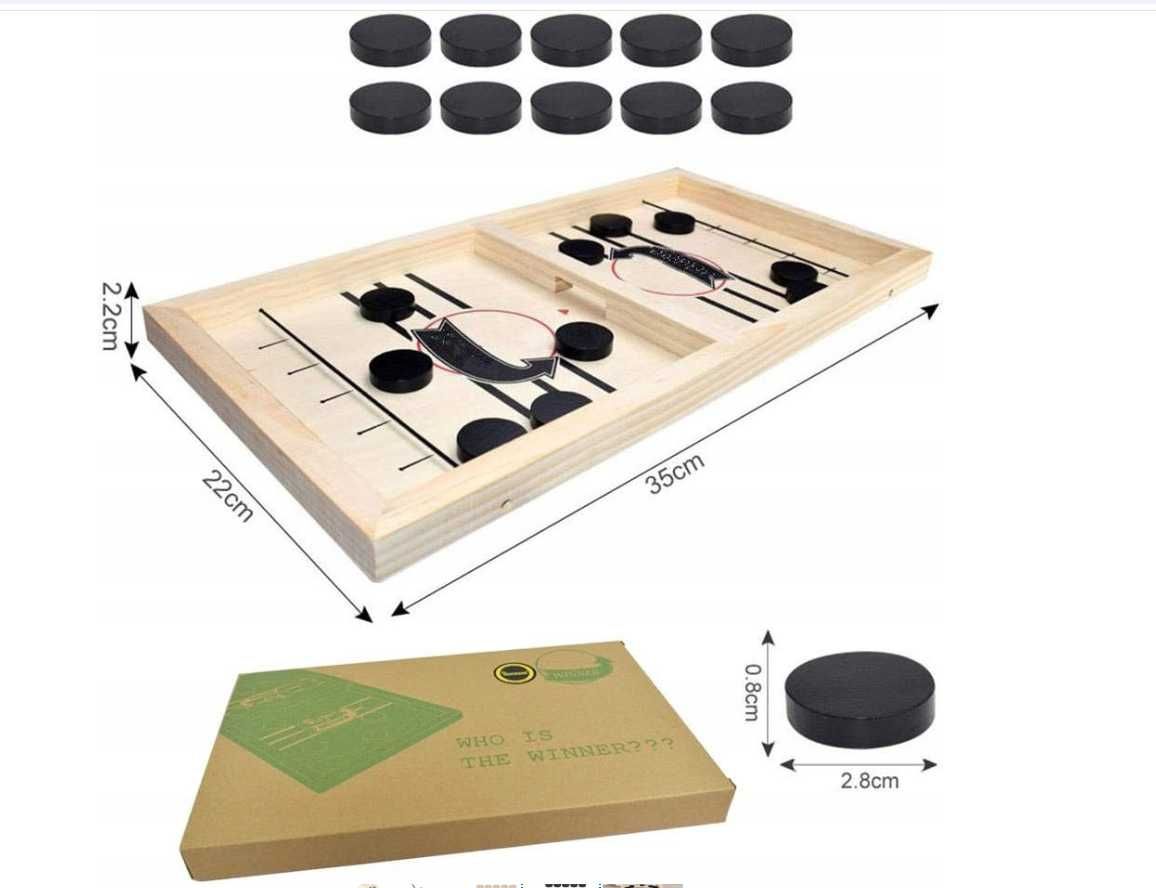Gra zręcznościowa hokej stołowy piłkarzyki foosball 2w1